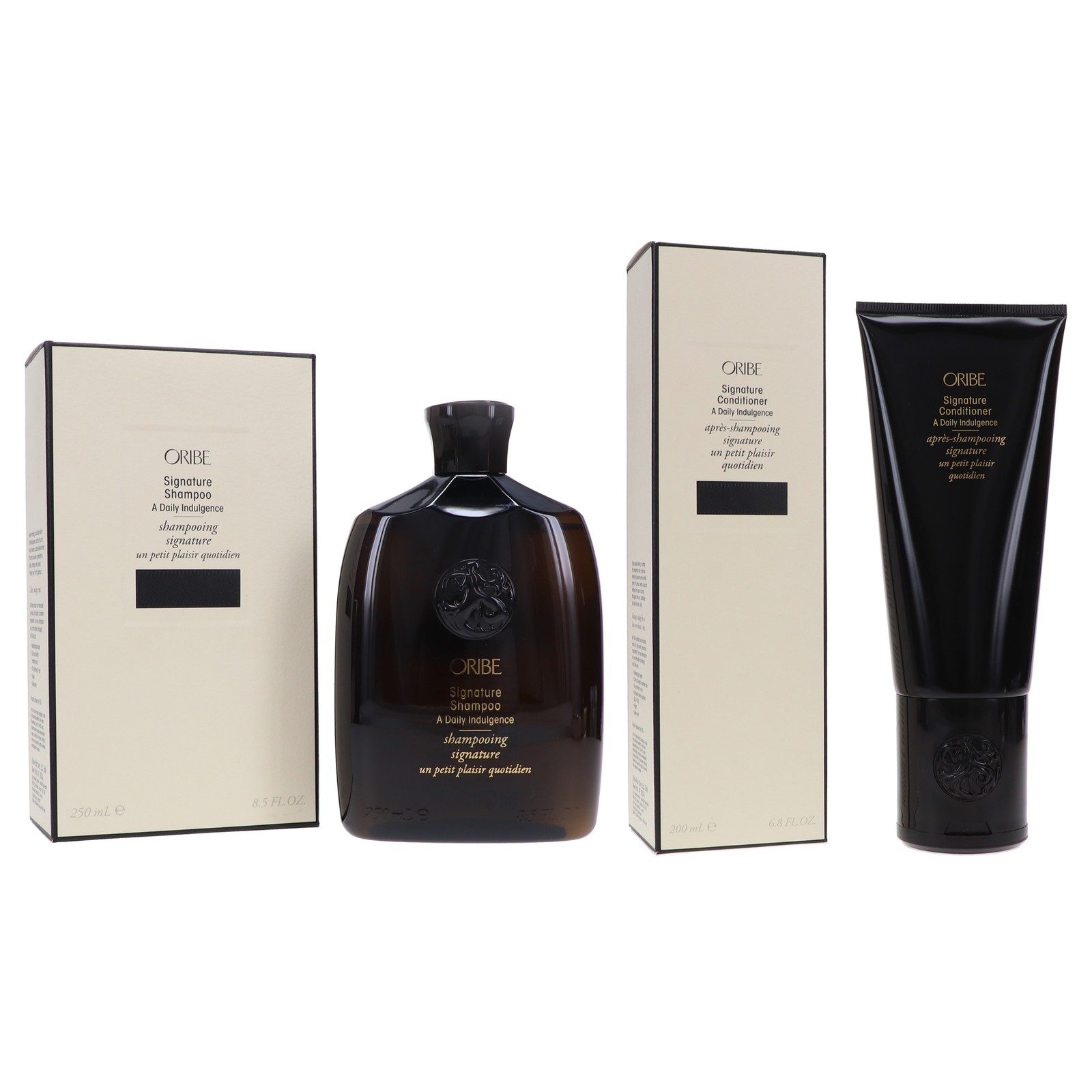 Oribe Signature Shampoo 8.5 oz & Conditioner 6.8 oz Combo Pack
