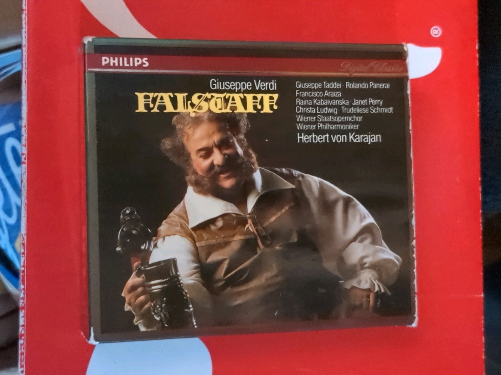 Falstaff • Giuseppe Verdi • Herbert von Karajan • 2 CDs • 308 Page Book/Script Falstaff • Giuseppe Verdi • Herbert von Karajan • 2 CDs • 308 Page Book/Script