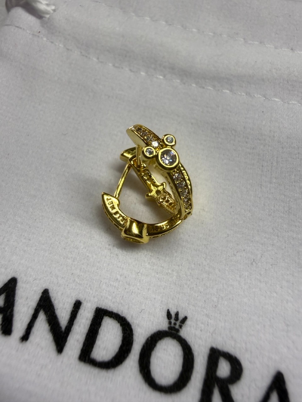 Pandora x disney silver earrings 925 vintage Pandora x disney silver earrings 925 vintage