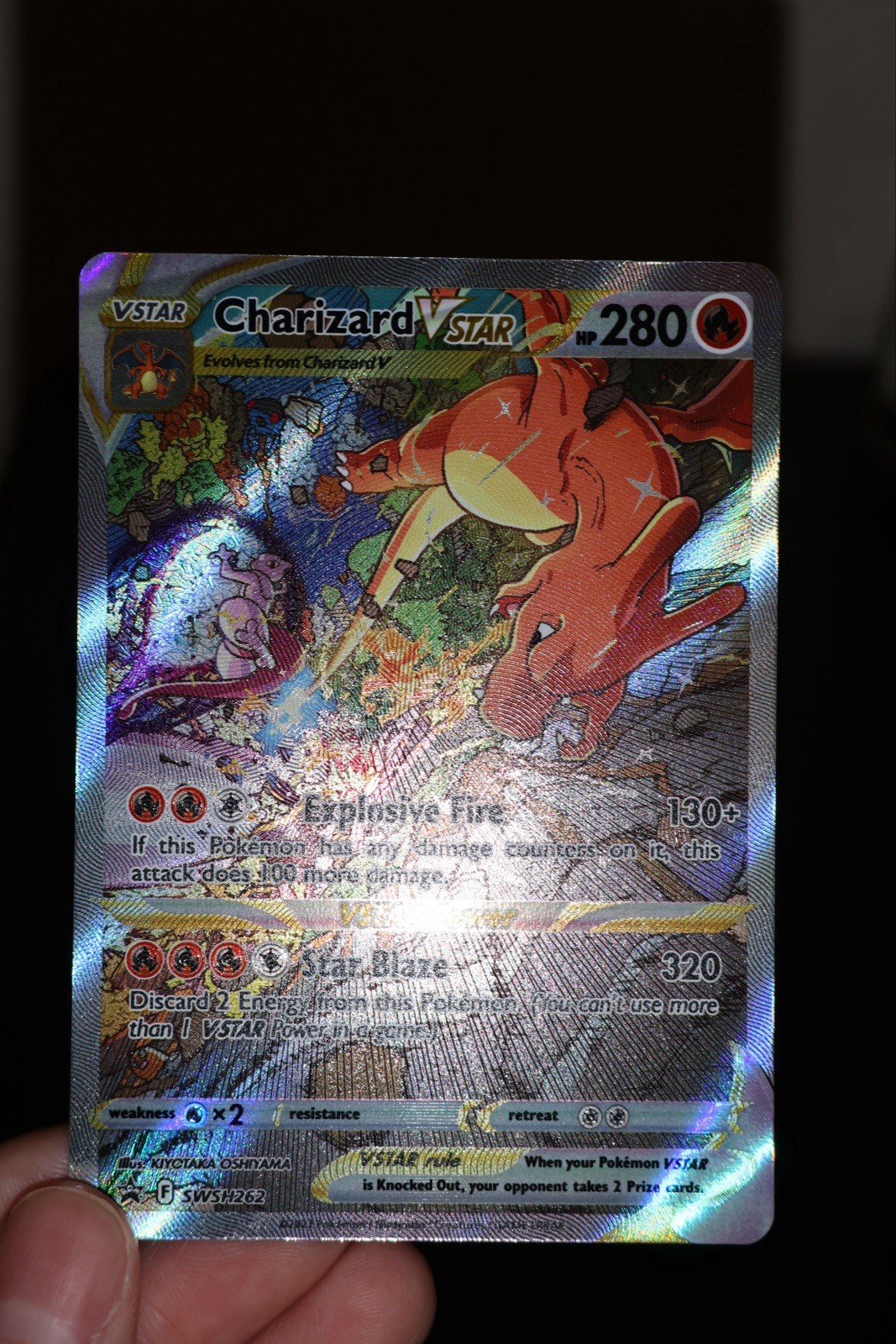 Charizard VSTAR SWSH262 SWSH: Sword & Shield Promo Cards Holo Charizard VSTAR SWSH262 SWSH: Sword & Shield Promo Cards Holo