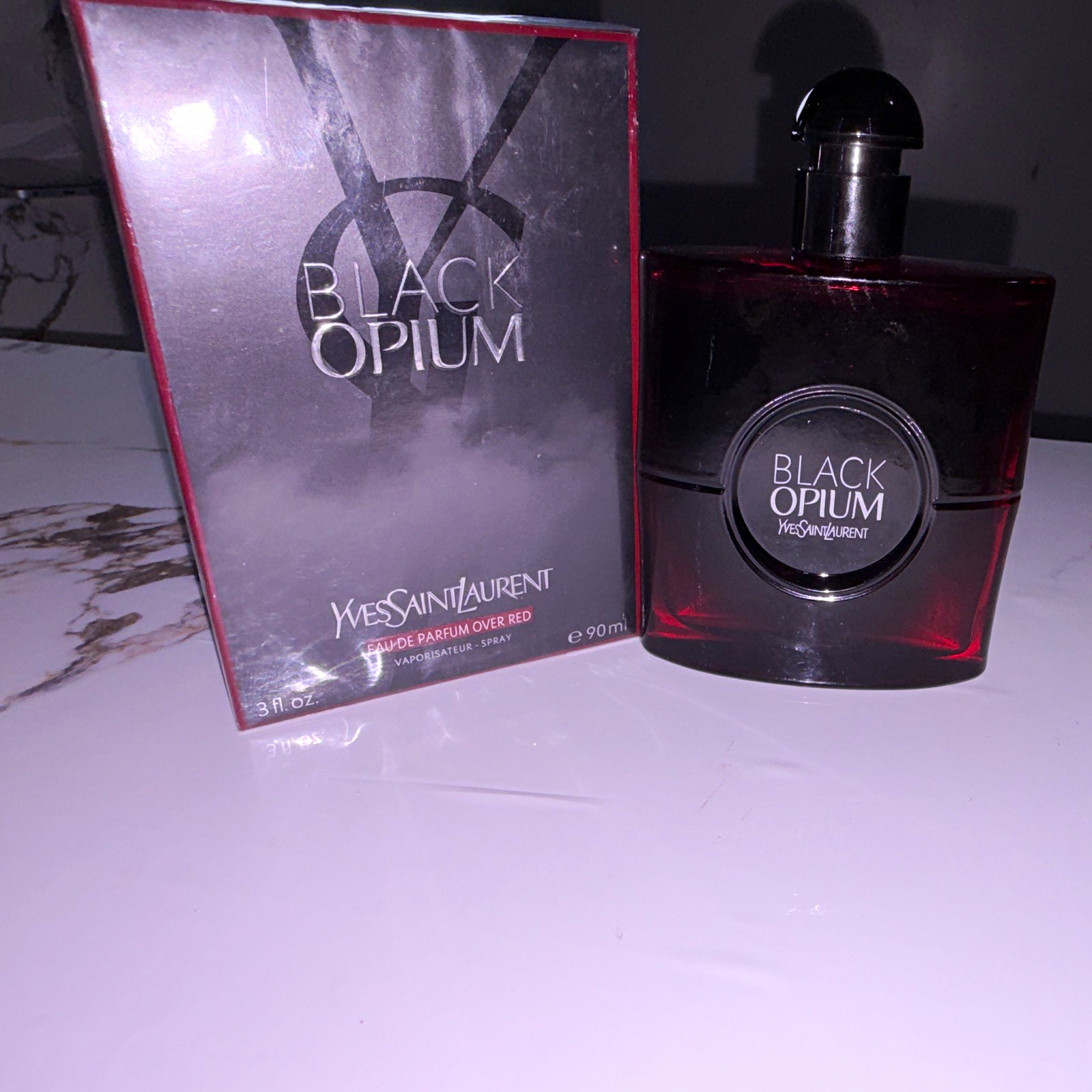 Yves Saint Laurent Black Opium Over Red Eau de Parfum Spray 3 fl oz Yves Saint Laurent Black Opium Over Red Eau de Parfum Spray 3 fl oz