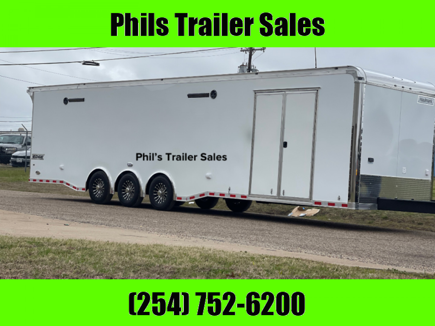 Haulmark NEW 85X32 EDGE ENCLOSED CAR RACE TRAILER HAULER CARGO Car / Racing