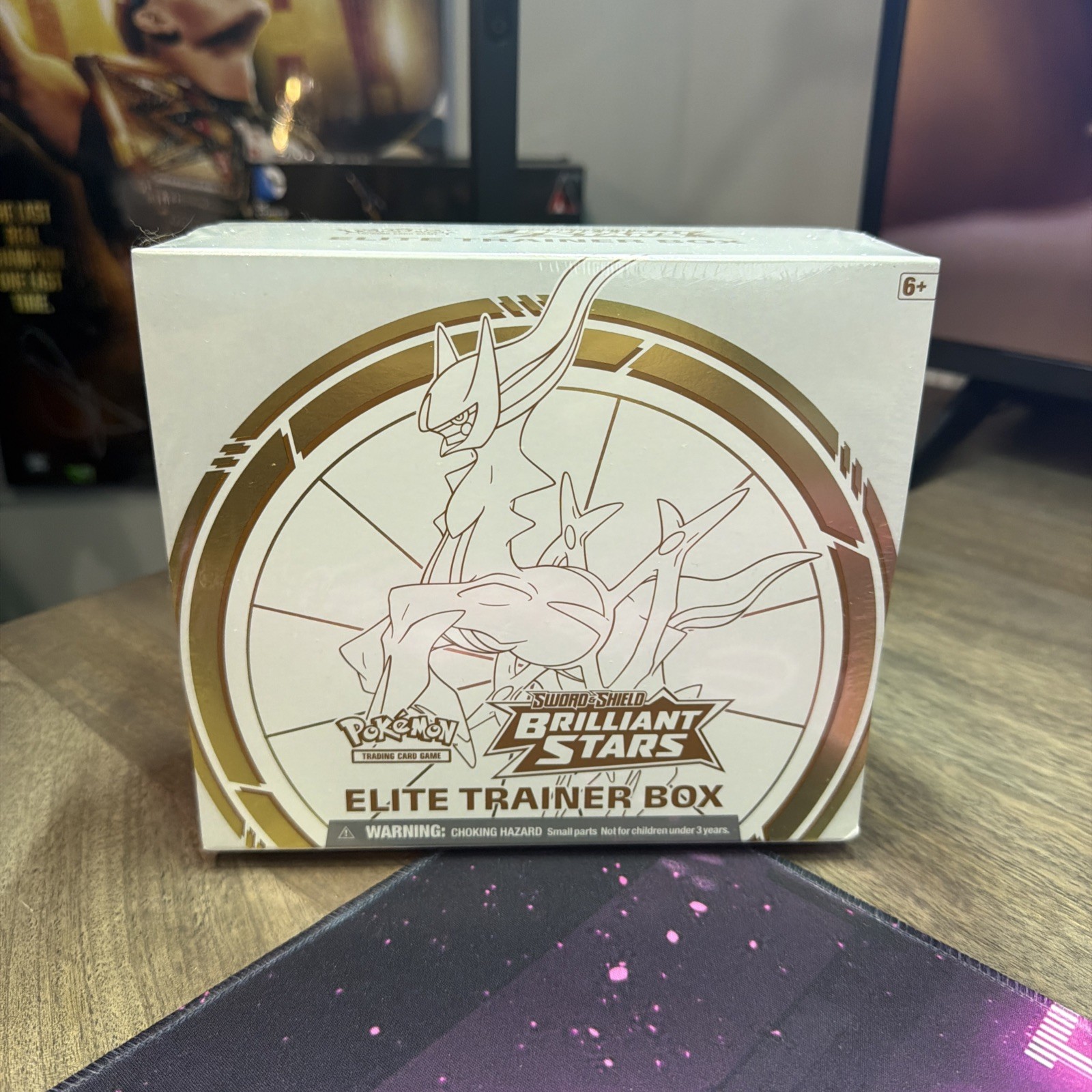 Pokémon TCG Brilliant Sword & Shield Stars Elite Trainer Box (UNOPENED/SEALED) Pokémon TCG Brilliant Sword & Shield Stars Elite Trainer Box (UNOPENED/SEALED)