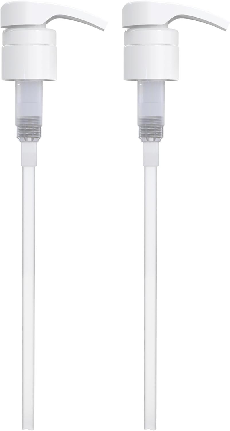1or2 White Replacement Pumps for 1 Liter (33.8oz) Bottles Shampoo and Condition 1or2 White Replacement Pumps for 1 Liter (33.8oz) Bottles Shampoo and Condition