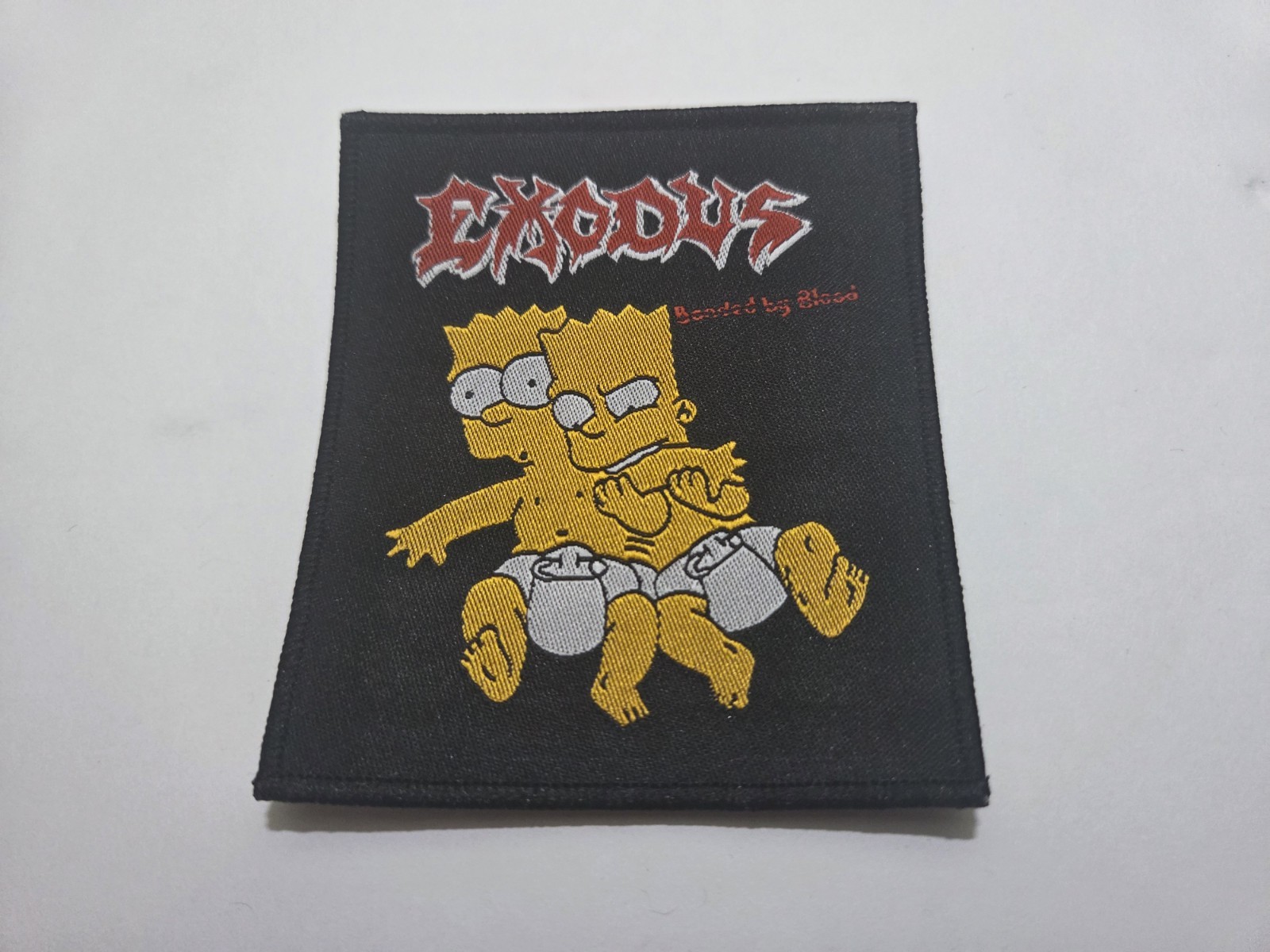 EXODUS BONDED BY BLOOD WOVEN PATCH EXODUS BONDED BY BLOOD WOVEN PATCH