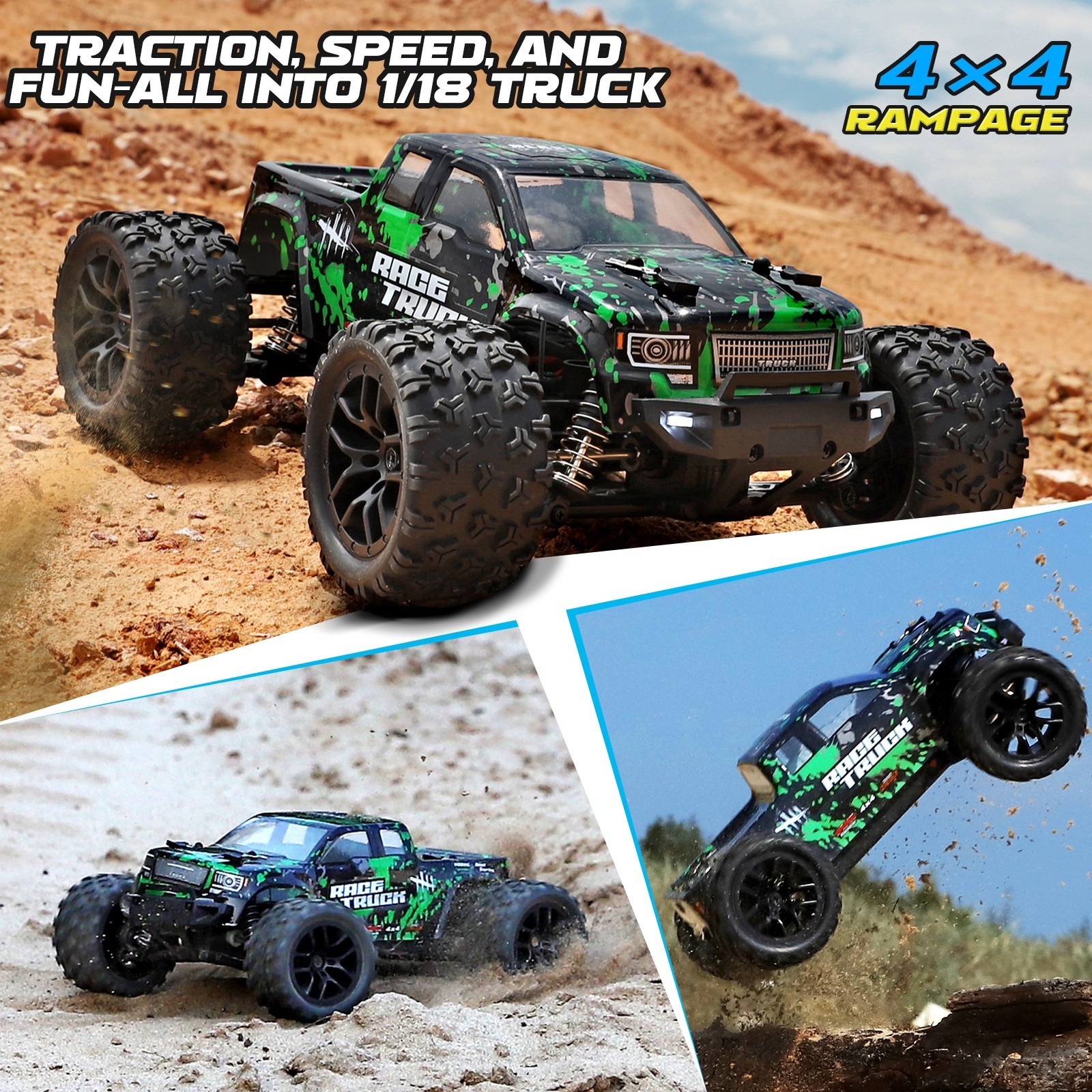 HAIBOXING 1:18 Scale RC Car 18859 - 36 KM/H High Speed