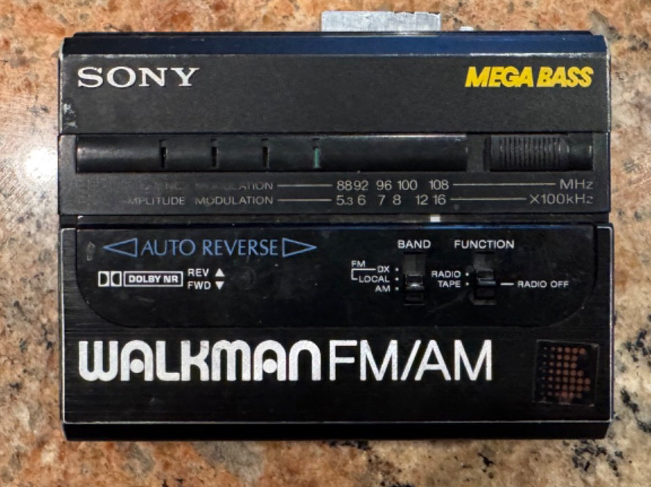 Sony Walkman WM-AF64 AM/FM Radio Cassette Player Mega Bass Parts Repair
