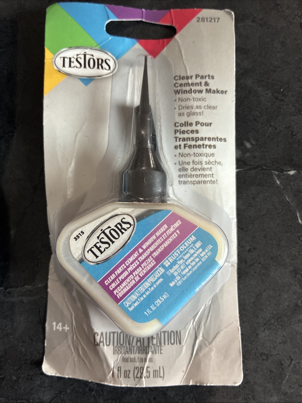 Testors Clear Parts Cement & Window maker for Model Kits Craft 1oz w/ Applicator Testors Clear Parts Cement & Window maker for Model Kits Craft 1oz w/ Applicator