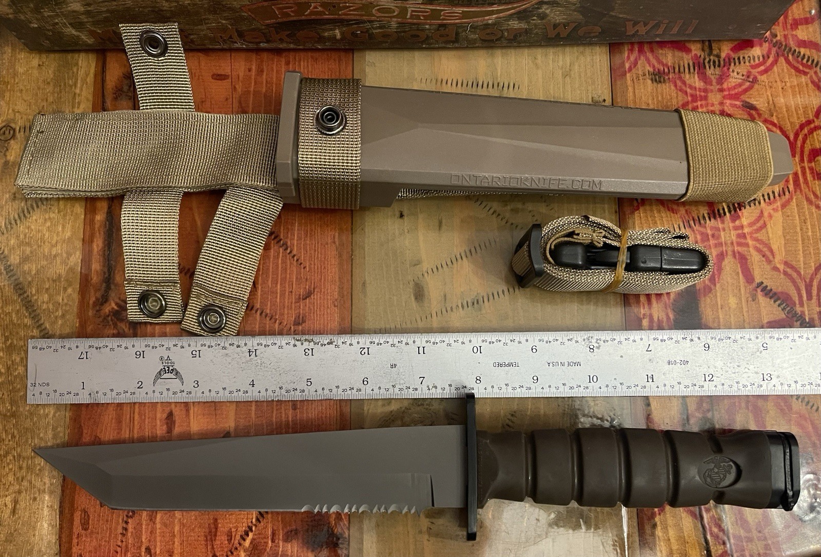 Ontario Knife OKC3S USMC Combat 8 Ontario Knife OKC3S USMC Combat 8