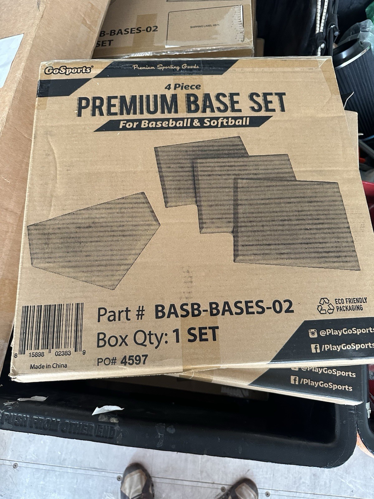 Gosports Baseball & Softball 4 Piece Premium Base Set - Heavy-Duty for Athletes Gosports Baseball & Softball 4 Piece Premium Base Set - Heavy-Duty for Athletes