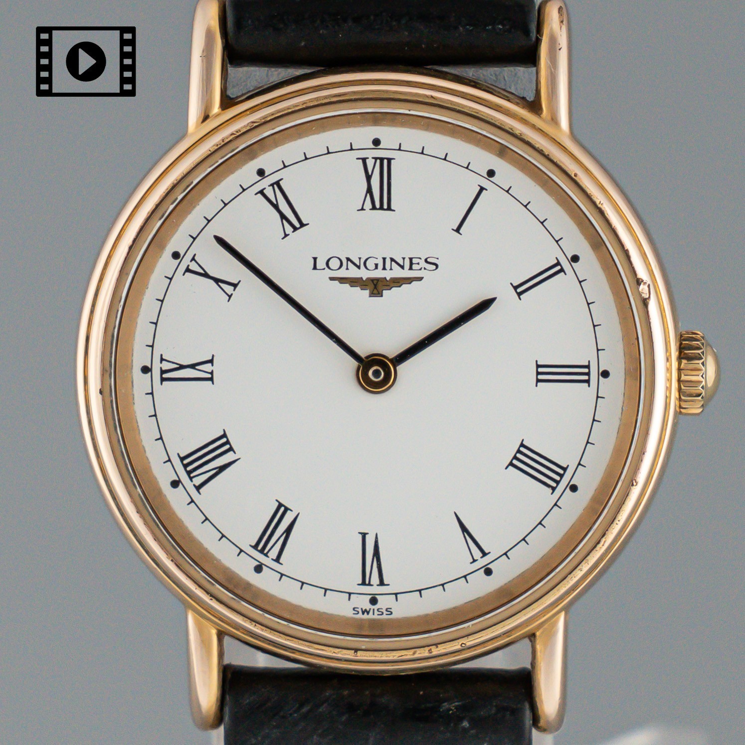 Longines Classic L4.137.2 [US Stock] Vintage Womens Quartz Watch Roman *Exc+5