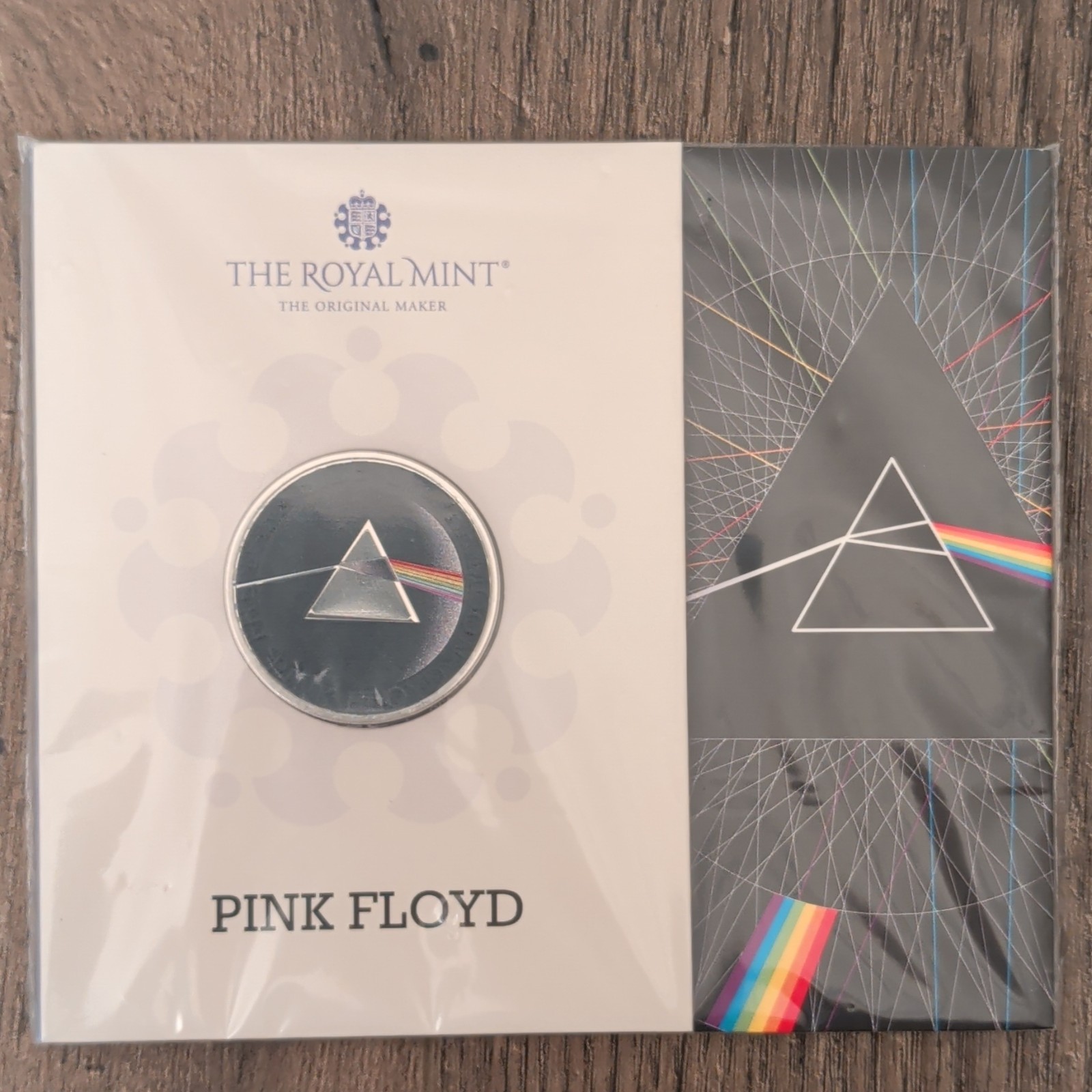 PINK FLOYD 2026 COLOUR 5 POUND COIN SEALED UNOPENED PACK PINK FLOYD 2026 COLOUR 5 POUND COIN SEALED UNOPENED PACK