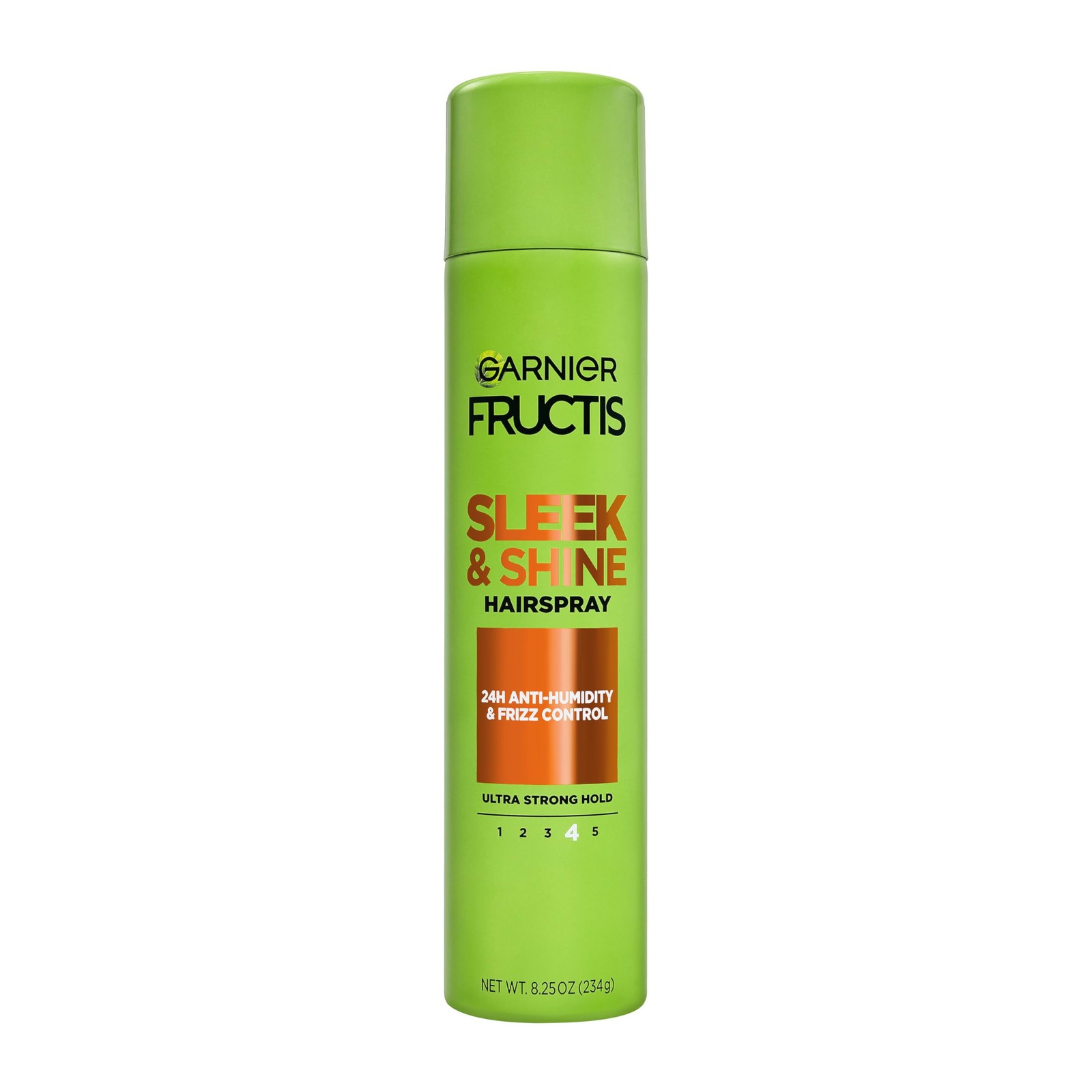 Garnier Fructis Sleek & Shine Hairspray, Provides 24-Hour Anti-Humidity and