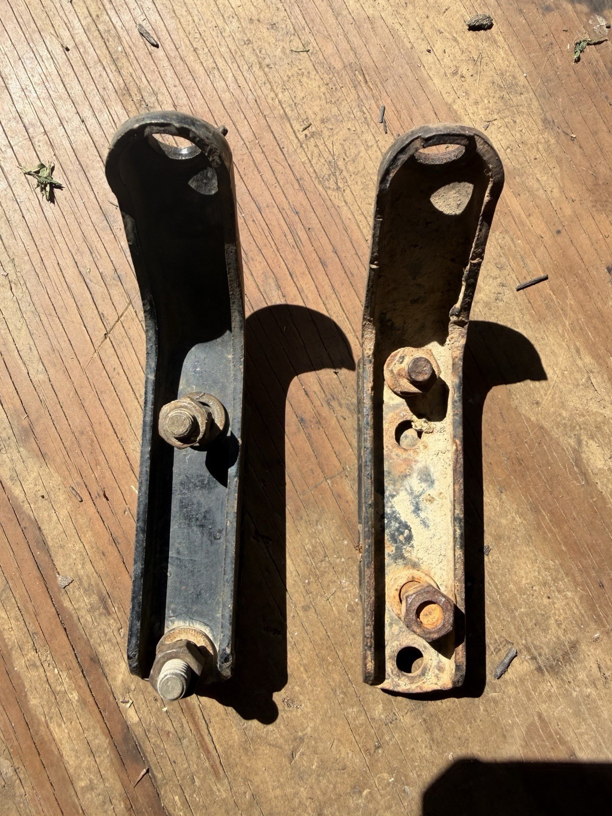 OG Vintage GM Accessory Fog Light Brackets Pair Clamp On 1930’s -50’s OG Vintage GM Accessory Fog Light Brackets Pair Clamp On 1930’s -50’s