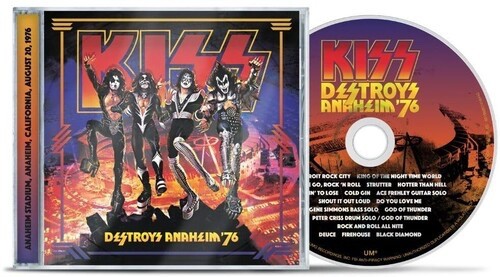 KISS - Destroys Anaheim '76 - BRAND NEW FACTORY SEALED CD KISS - Destroys Anaheim '76 - BRAND NEW FACTORY SEALED CD