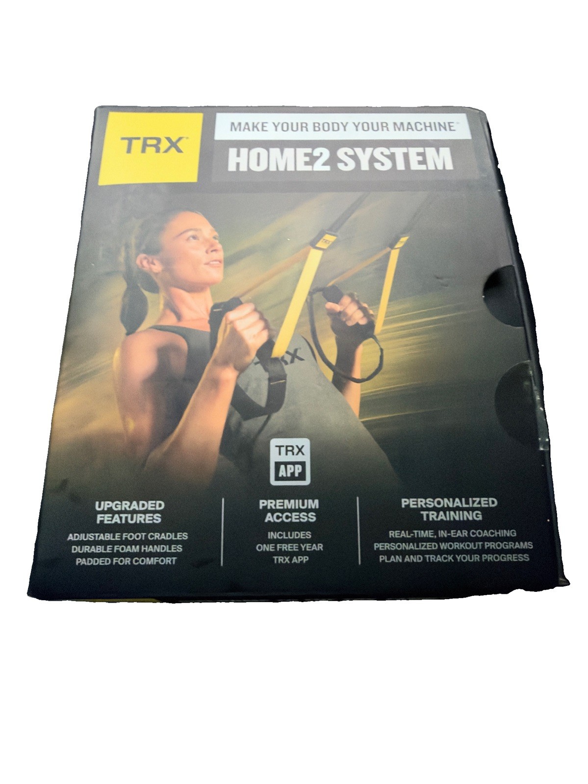 TRX Home2 System Suspension Trainer Adjustable Workout New in Unsealed Box