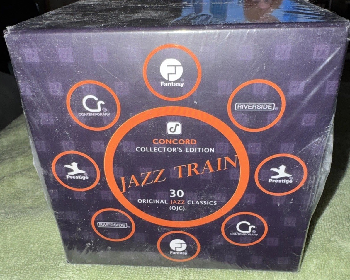 JAZZ TRAIN-NEW FACTORY-SEALED#30 CONCORD COLLECTOR’S SONNY ROLLINS ART PEPPER.. JAZZ TRAIN-NEW FACTORY-SEALED#30 CONCORD COLLECTOR’S SONNY ROLLINS ART PEPPER..