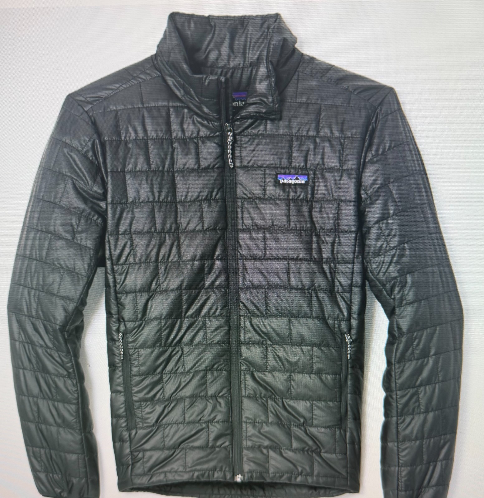 Patagoni Mens Nano Puff Insulated Jacket, Black, Large, NEW 2026