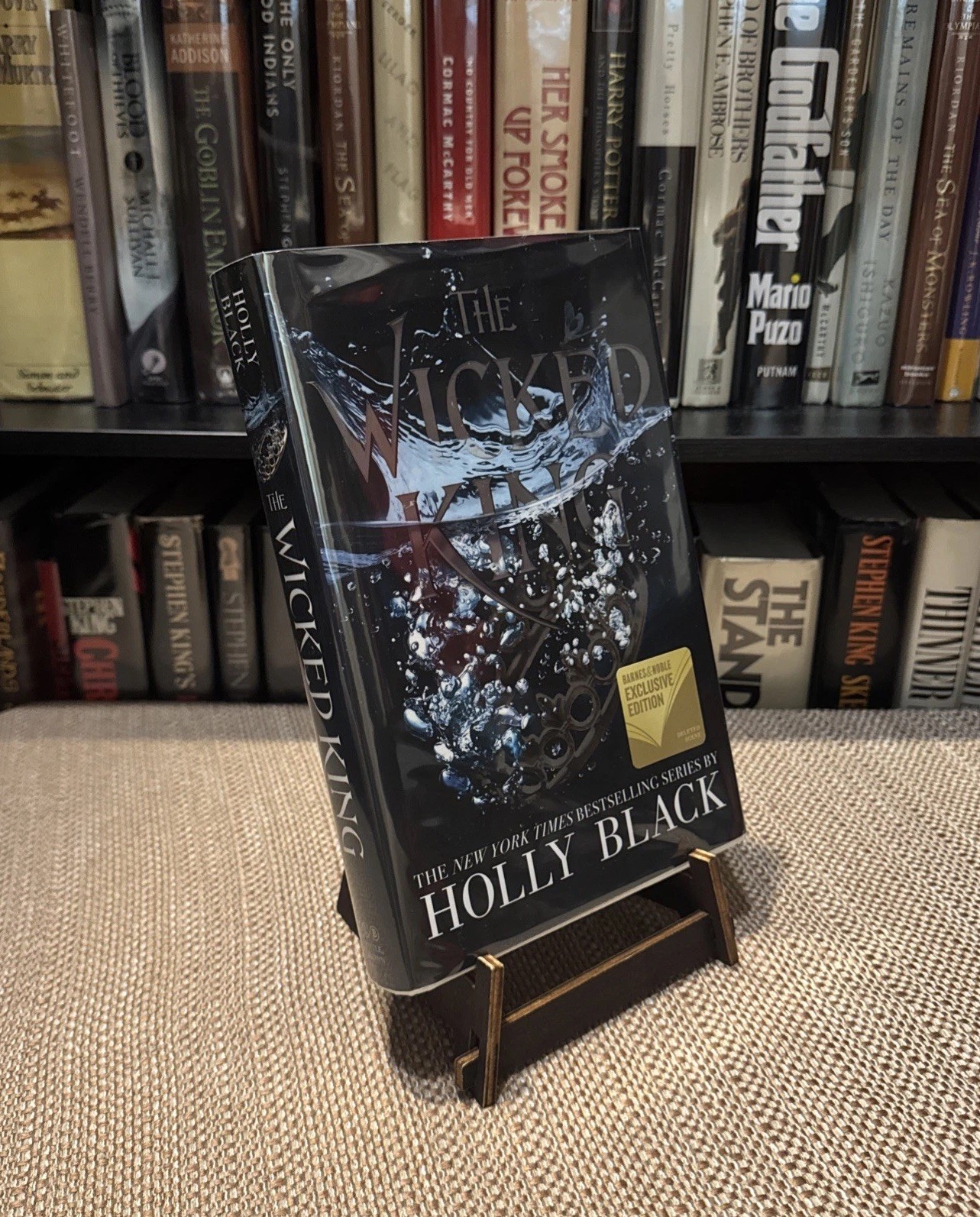 The Wicked King - Holly Black 2019 Hardcover B&N Exclusive Edition/2nd Print VG