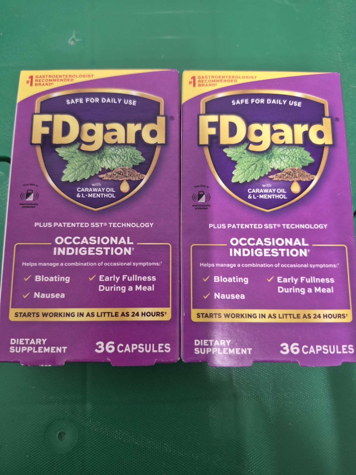 2 FDgard® for Functional Dyspepsia Symptoms 36x2=72 Capsules Exp 09/27 2 FDgard® for Functional Dyspepsia Symptoms 36x2=72 Capsules Exp 09/27