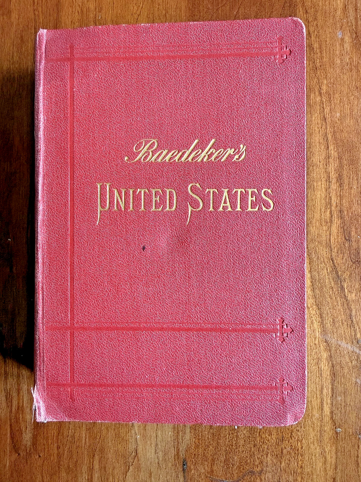 1904 Baedeker\'s United States With An Excursion Into Mexico  3rd Revised Edition