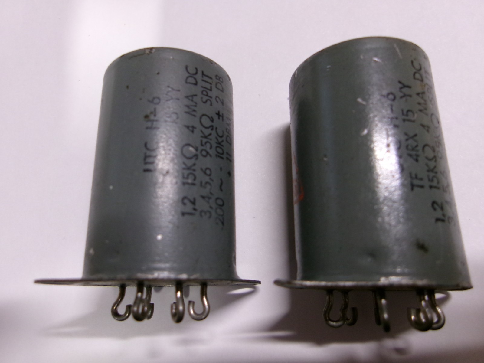 2 NOS UTC H-6 INTERSTAGE AUDIO TRANSFORMERS 2 NOS UTC H-6 INTERSTAGE AUDIO TRANSFORMERS