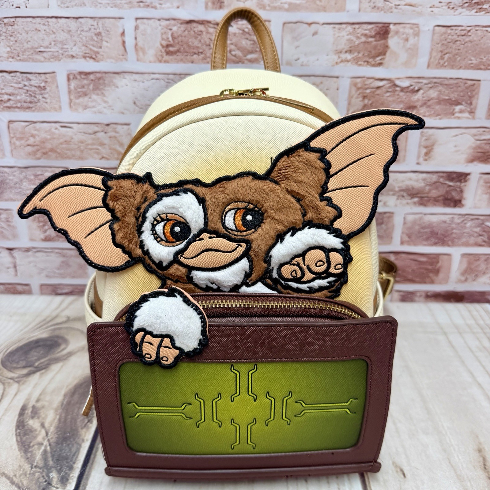 Loungefly WB Gremlins 40th Anniversary GIZMO 3D Mini Backpack ~ NWT