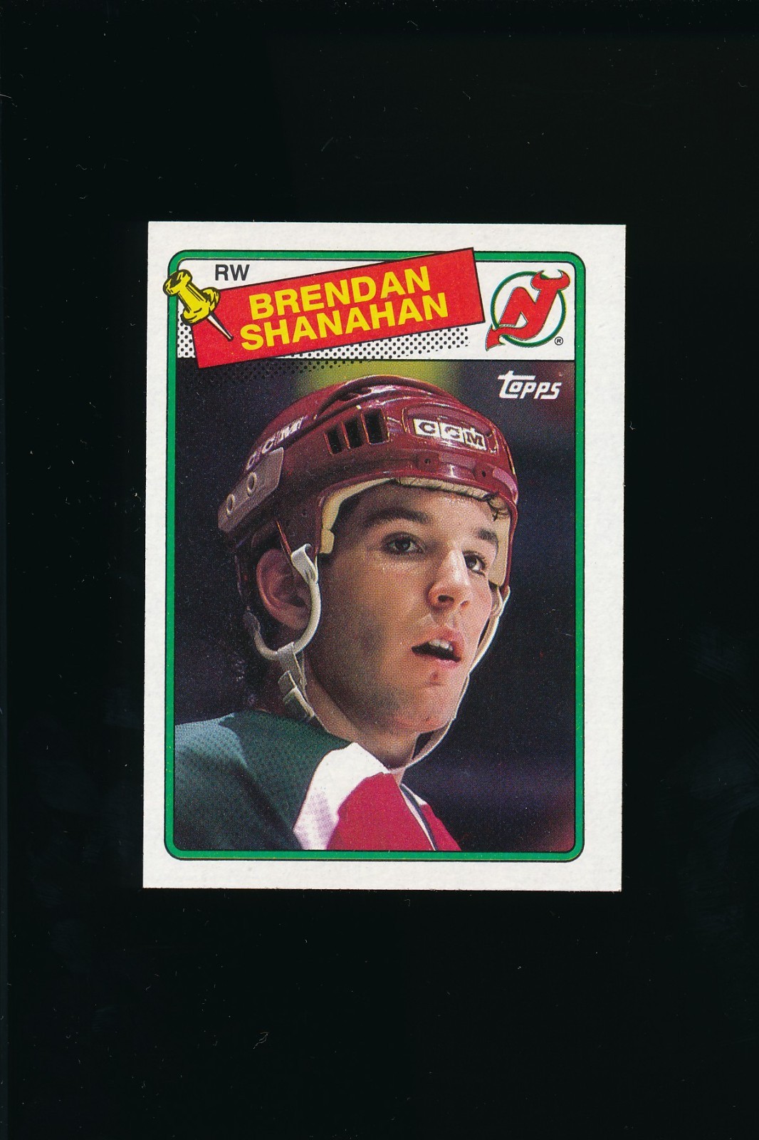 1988 Topps Hockey #122 Brendan Shanahan New Jerey Devils HOF RC EX-MT