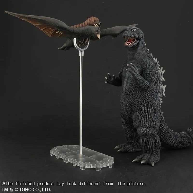X-Plus GODZILLA 1964 RIC w/ MOTHRA + RODAN - Original Box - Bandai