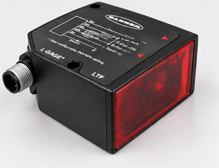 Banner LTF12IC2LDQ L-GAGE 12m Laser Distance Sensor 4-20mA 94849