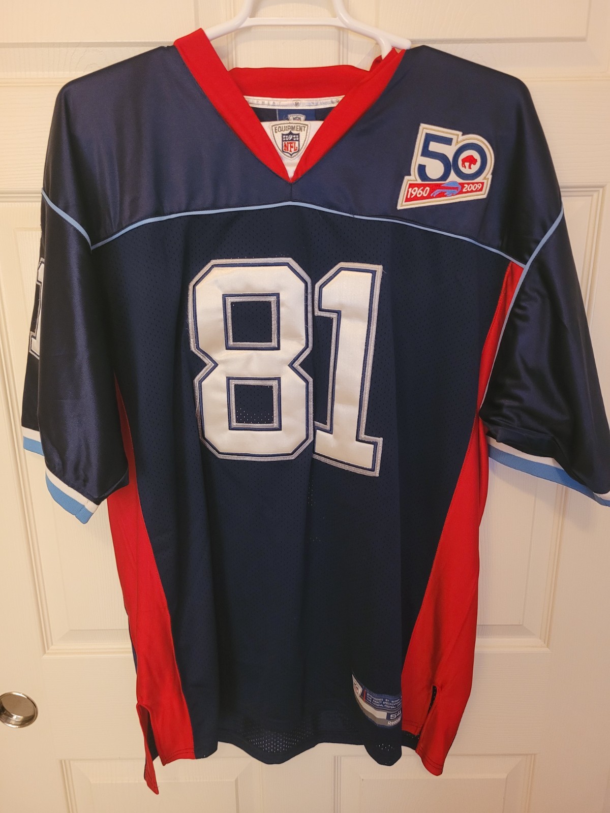 Buffalo Bills Terrell Owens Jersey Reebok On Field Blue Mens 52 READ Buffalo Bills Terrell Owens Jersey Reebok On Field Blue Mens 52 READ