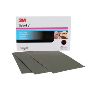 3M 02044 Wetordry™ Sheet, 2000 grit, 5 1/2 x 9 inch, 3M 2044 3M 02044 Wetordry™ Sheet, 2000 grit, 5 1/2 x 9 inch, 3M 2044