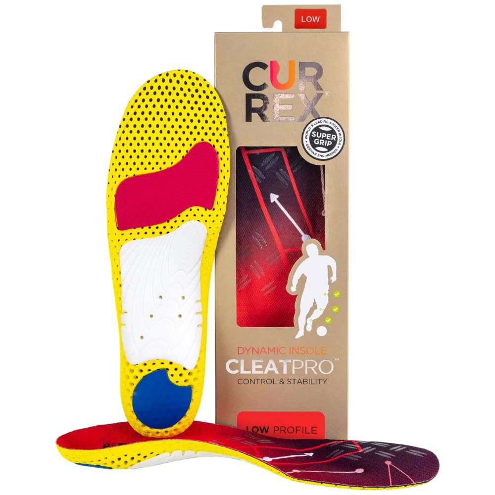 CURREX CLEATPRO Thin, Arch Support Insoles, Comfort, Cushion & Stability in ... CURREX CLEATPRO Thin, Arch Support Insoles, Comfort, Cushion & Stability in ...