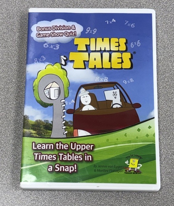Times Tales DVD Upper Multiplication 2-Disc, 2015 Animated w/CD-Rom Printables Times Tales DVD Upper Multiplication 2-Disc, 2015 Animated w/CD-Rom Printables