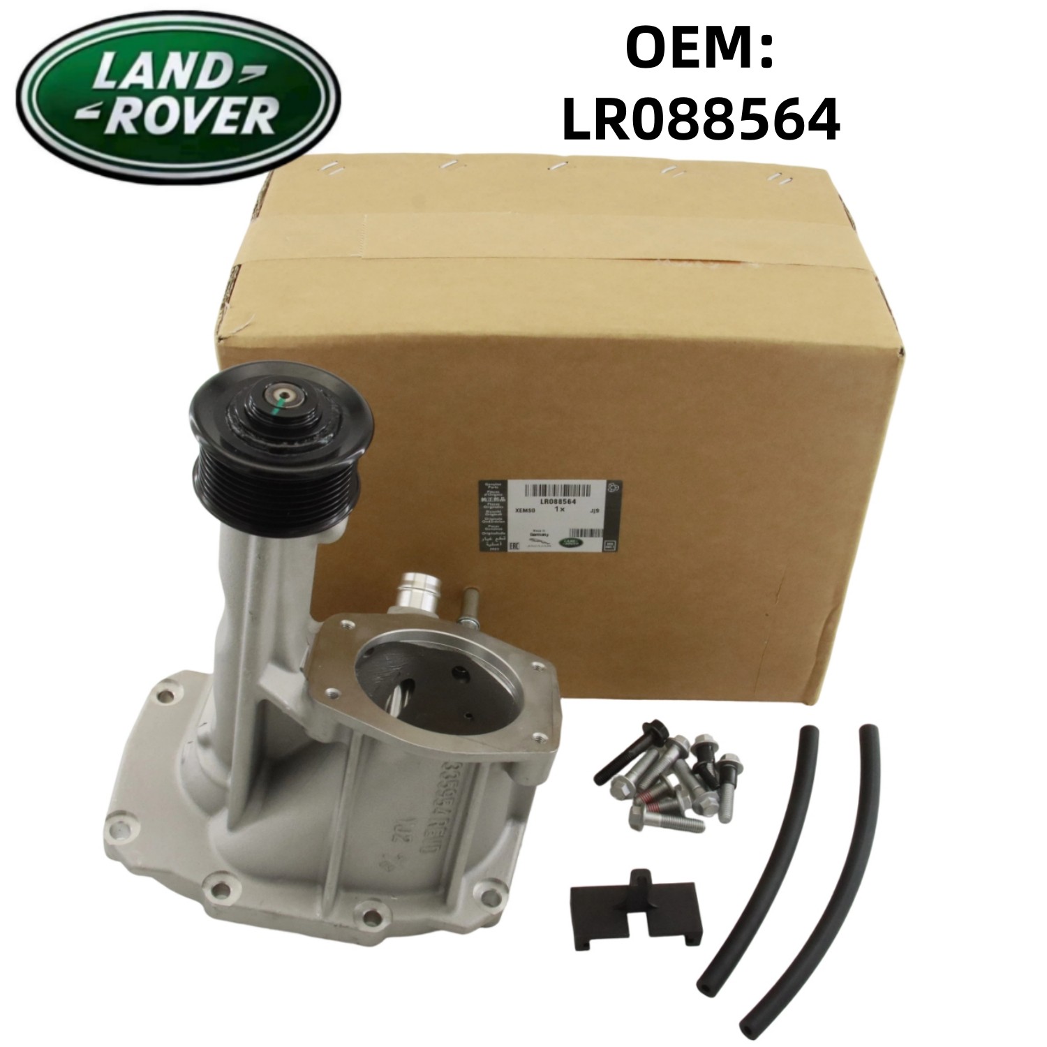 LR088564 Supercharger Snout Rebuild Kit for Land Rover LR4 Range Rover Jaguar