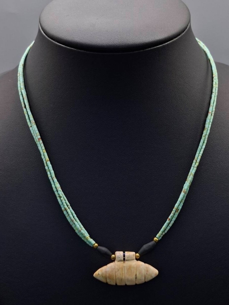 Rare Authentic Beautiful Vintage Egyptian Amulet Unique Necklace Rare Authentic Beautiful Vintage Egyptian Amulet Unique Necklace