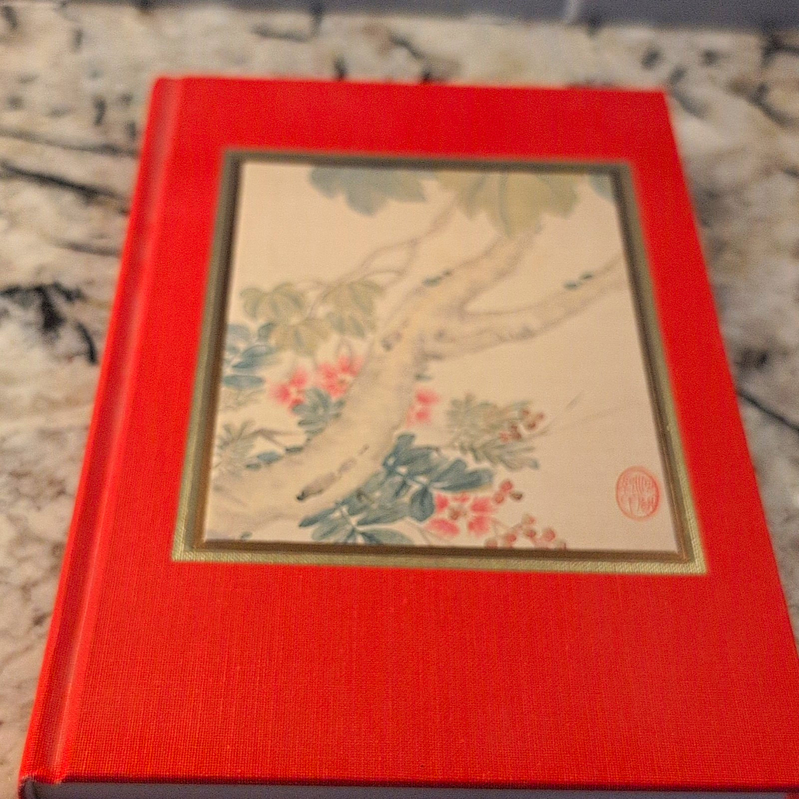 Vintage 1981 QuillMark Chinese Art Hardcover Journal