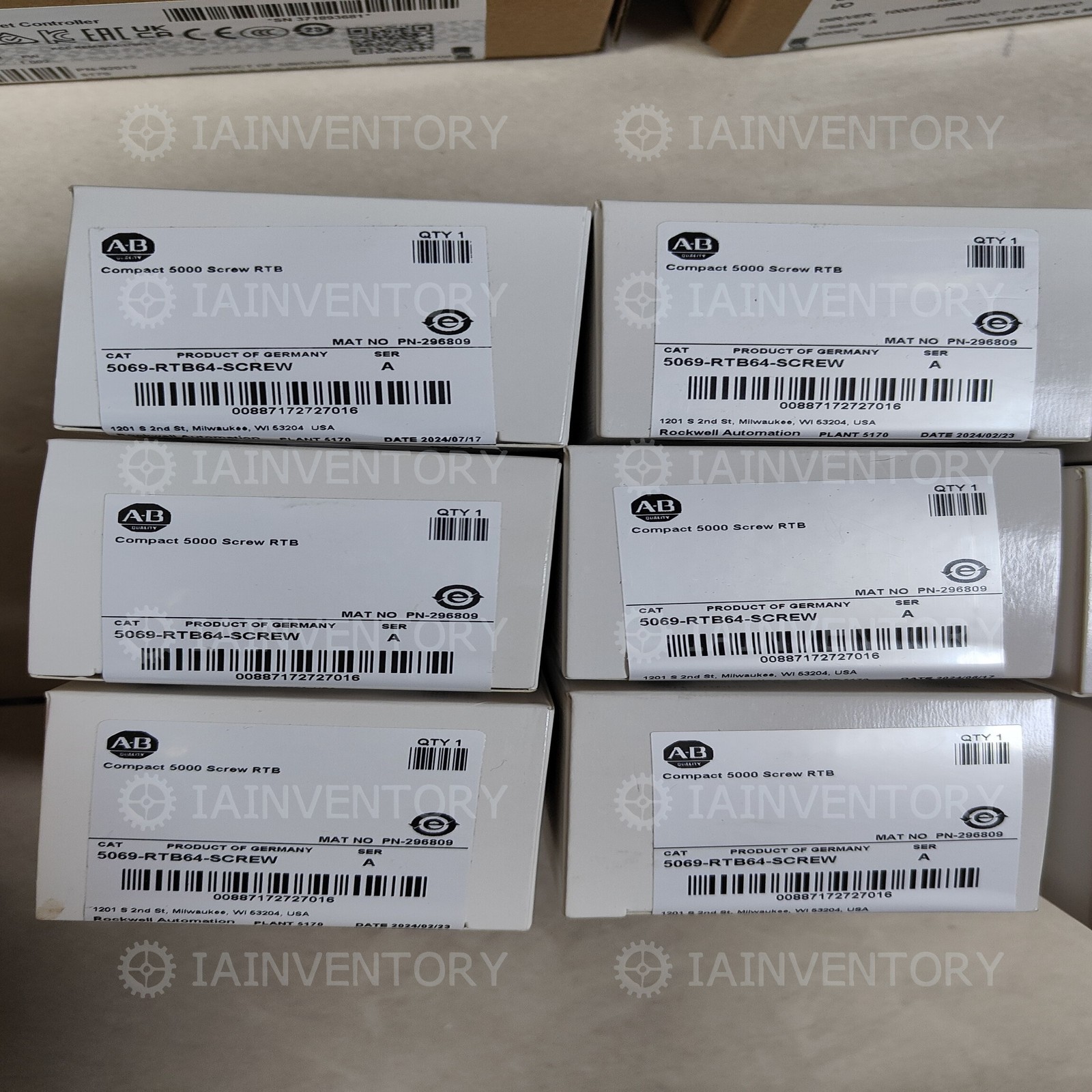 1PC New Allen Bradley 5069-RTB64-SCREW 1 year warranty Local US STOCK 1PC New Allen Bradley 5069-RTB64-SCREW 1 year warranty Local US STOCK