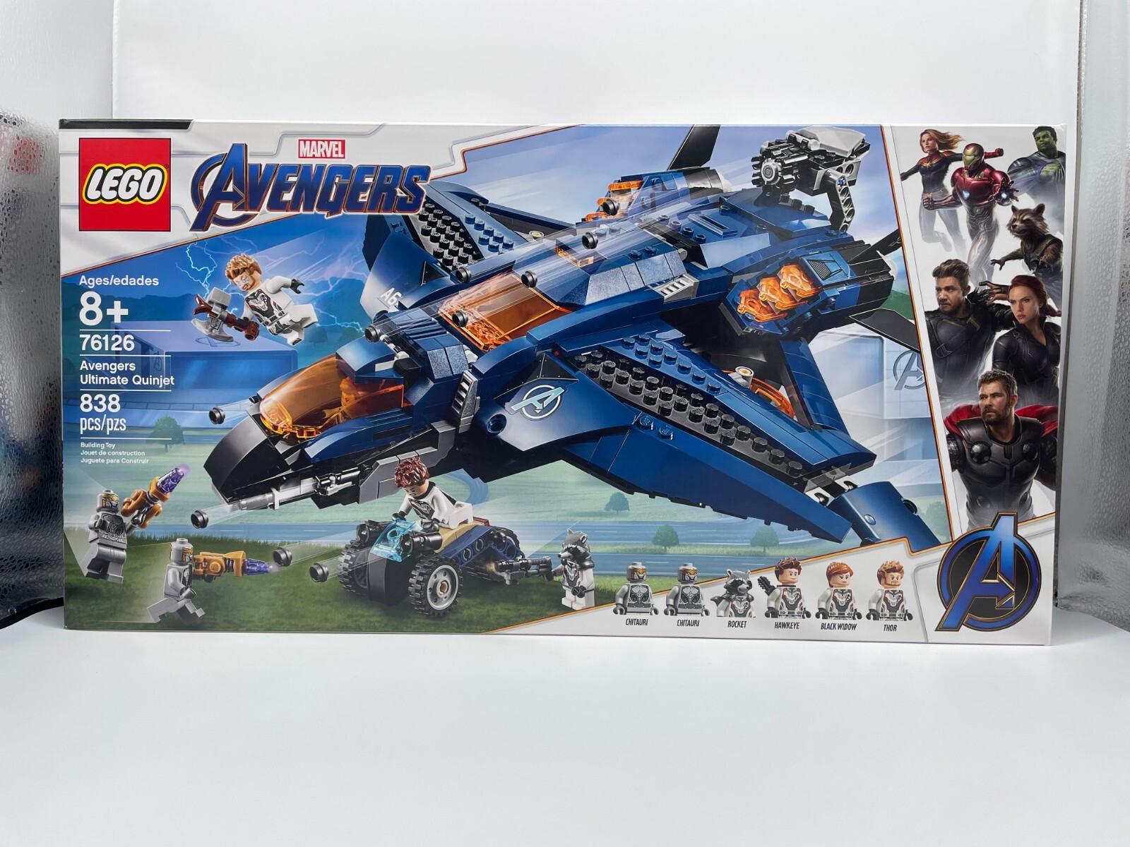 LEGO Marvel Avengers 76126 Avengers Ultimate Quinjet New & Sealed (838 pcs) LEGO Marvel Avengers 76126 Avengers Ultimate Quinjet New & Sealed (838 pcs)