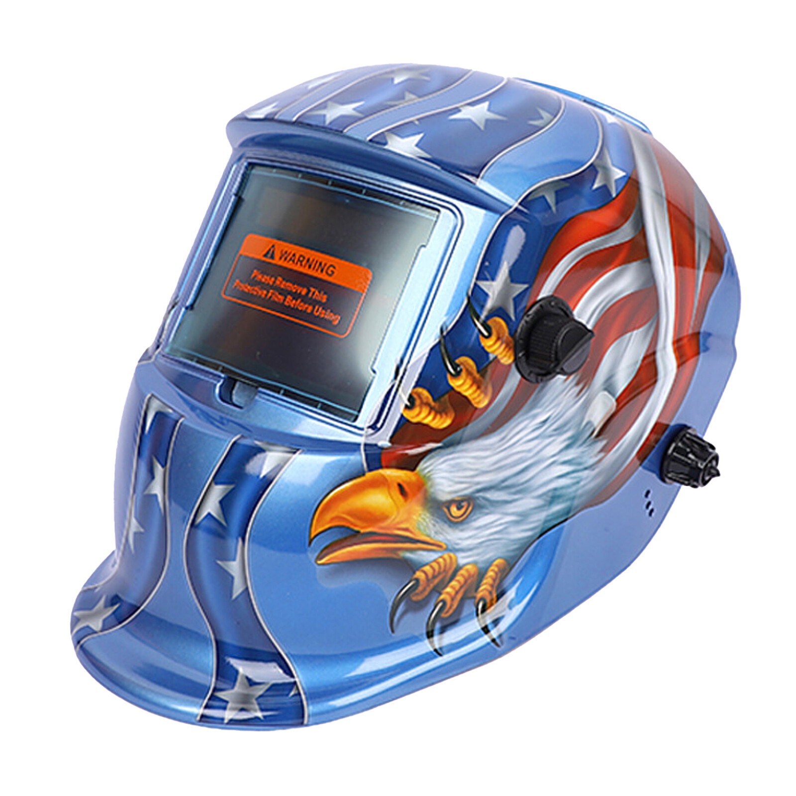 True Color Solar Auto Darkening Welding Helmet Arc Tig Mig Grinding Hood
