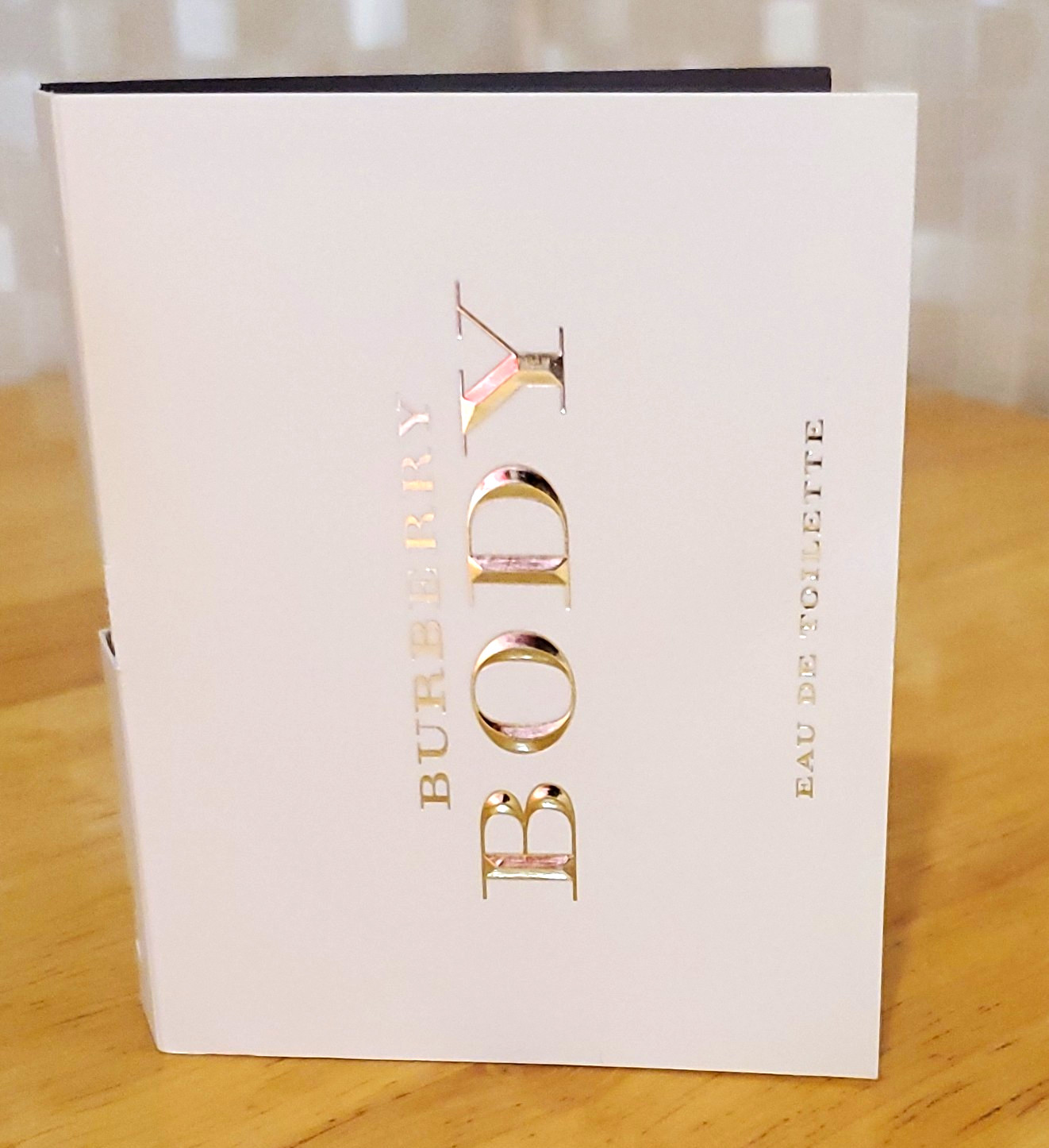 Burberry Body Eau de Toilette Sample Size Spray Vial 0.06 fl oz Burberry Body Eau de Toilette Sample Size Spray Vial 0.06 fl oz