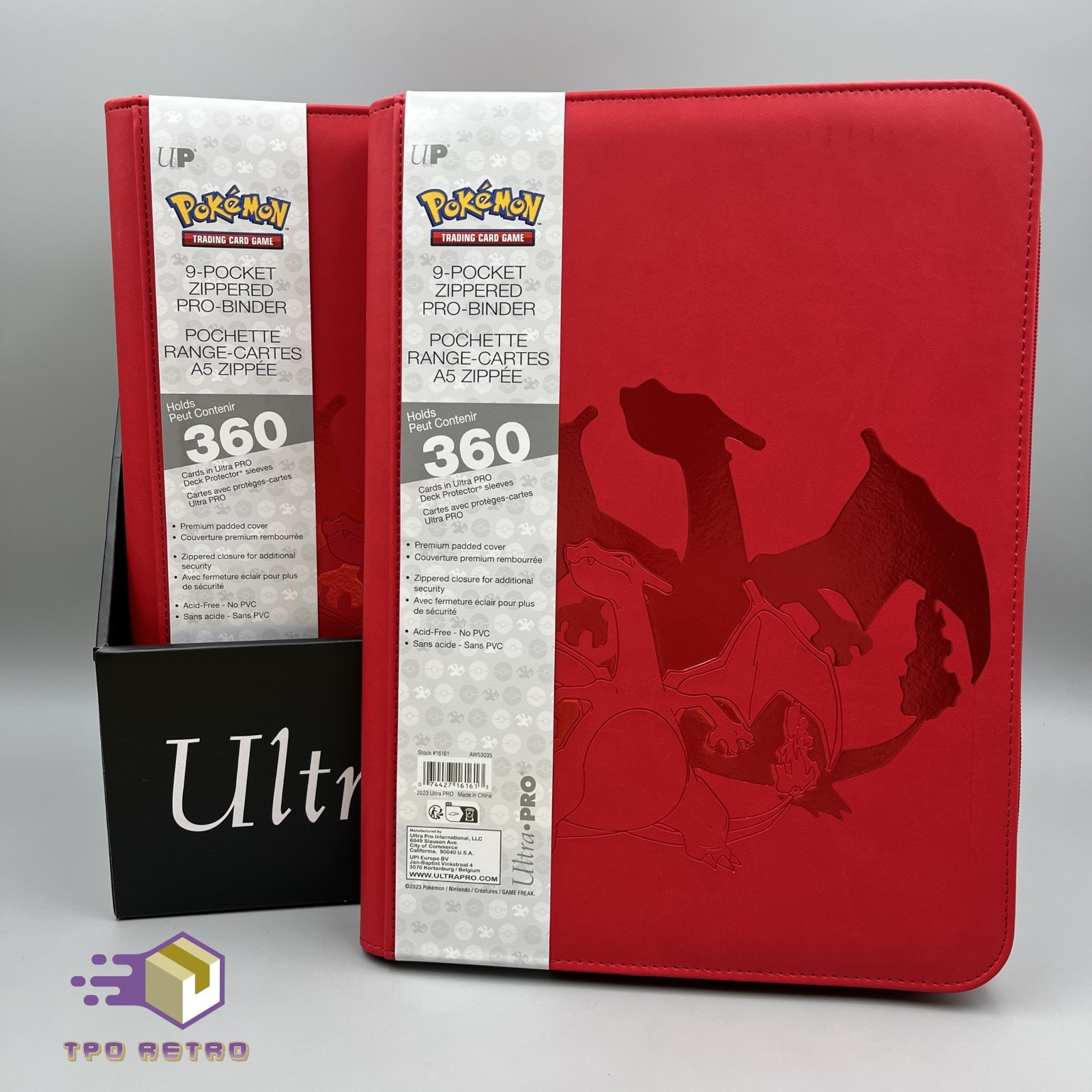 Ultra PRO Elite Series Charizard Zipper 9-Pocket Binder Pokemon TCG - BRAND NEW