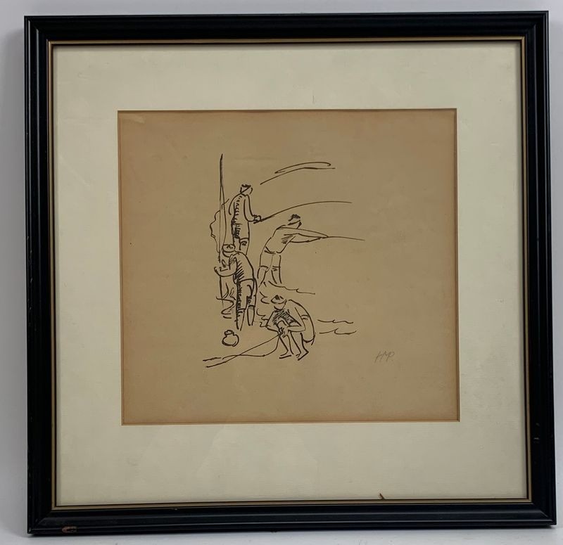 Rare Hermann Max Pechstein Original Lithograph