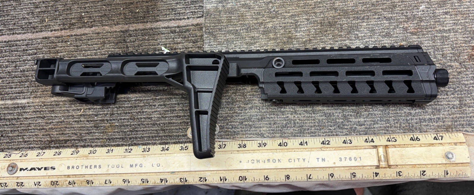 New T4E umarex Tr50 Folding Shoulder Stock carbine kit marker kit black Ships 🆓 New T4E umarex Tr50 Folding Shoulder Stock carbine kit marker kit black Ships 🆓