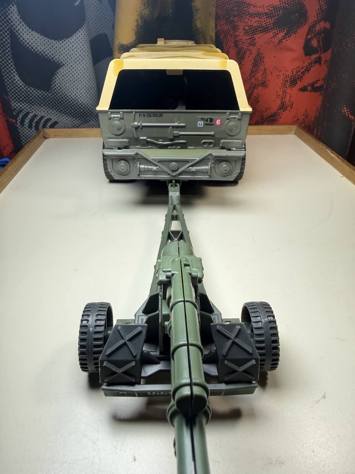 Custom 3d Printed Trailer Towing Hook Modification For G.I. Joe APC ATC Custom 3d Printed Trailer Towing Hook Modification For G.I. Joe APC ATC