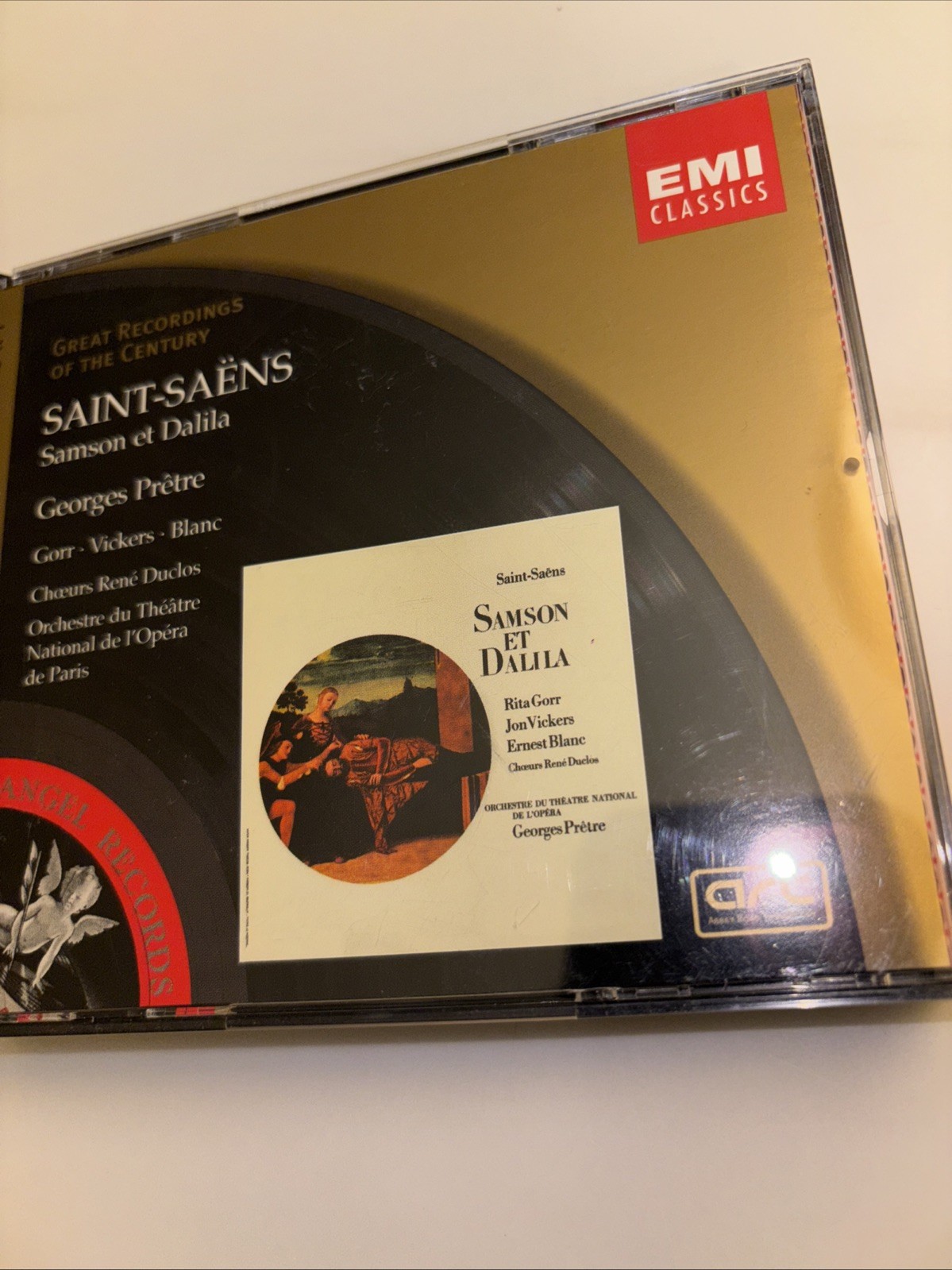 Saint Saens Samson et Dalila 2 CD/Booklet VG++Georges Pretre-2001 Saint Saens Samson et Dalila 2 CD/Booklet VG++Georges Pretre-2001