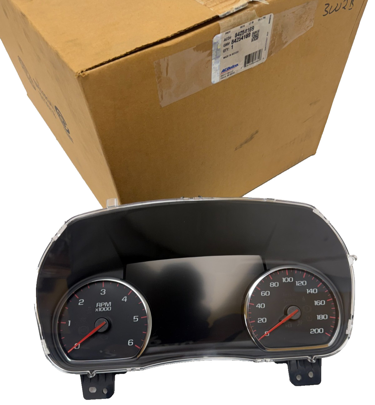 OEM 2016 Sierra Yukon Tahoe Silverado Speedometer Cluster KPH 84254169