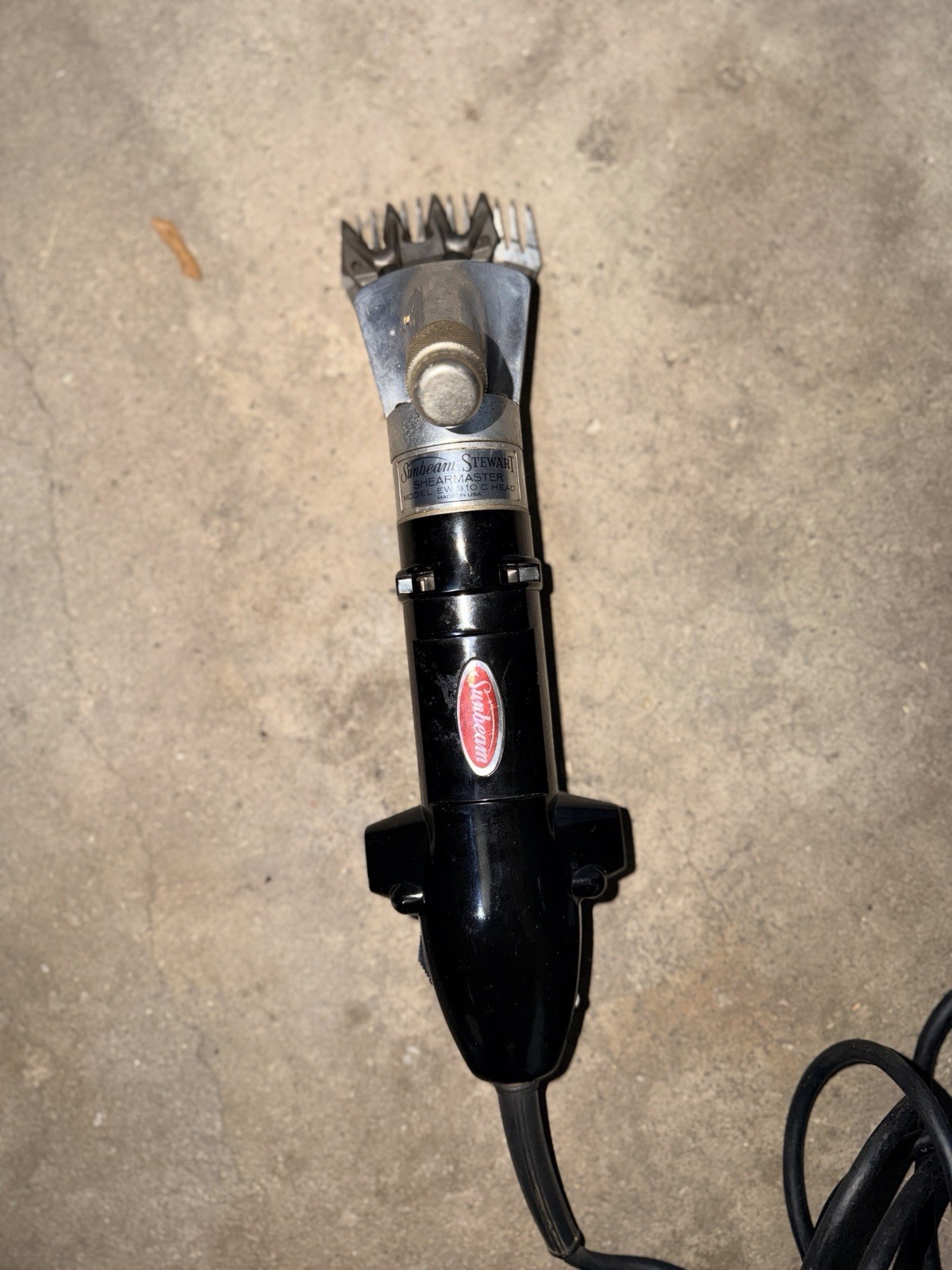 Vintage Sunbeam Stewart Shearmaster Electric Sheep/Livestock Shears EW310C