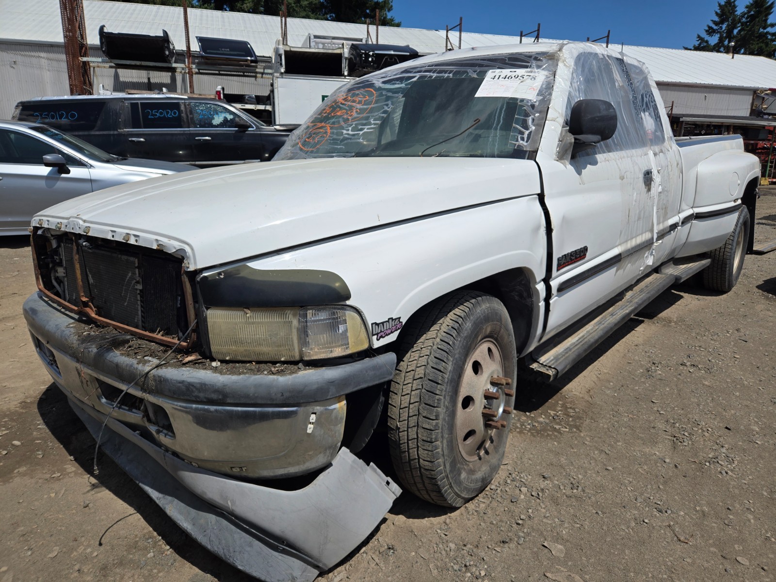 1999 DODGE RAM DUALLY CUMMINS 5.9 REAR END AXLE COMPLETE ASSEMBLY GOOD TO GO