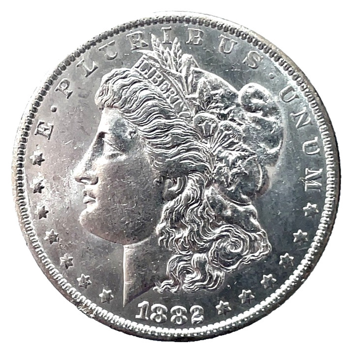 1882-O Morgan Dollar AU/ UNC 90% Silver Coin # 2752